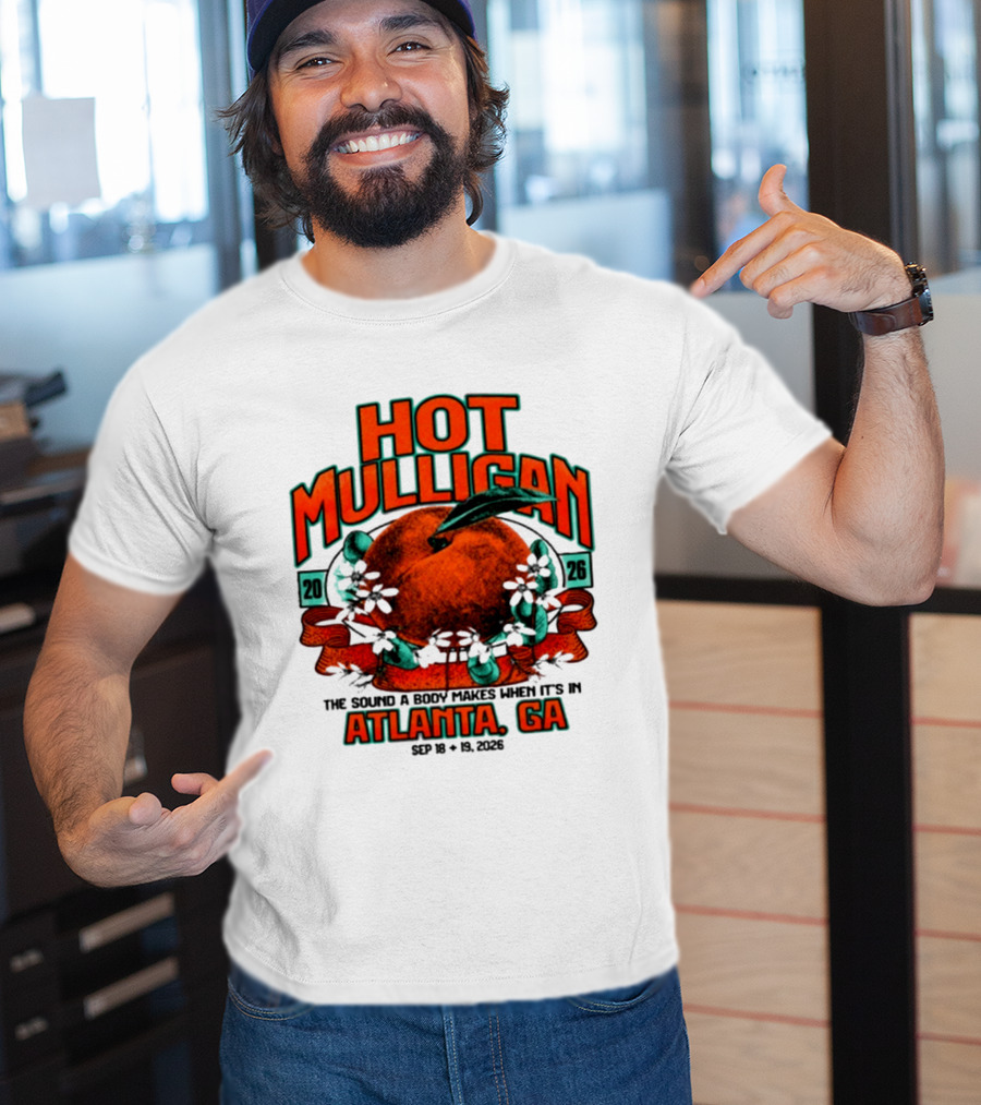 Hot Mulligan The Sound A Body Makes Atlanta GA 2026 T-Shirt