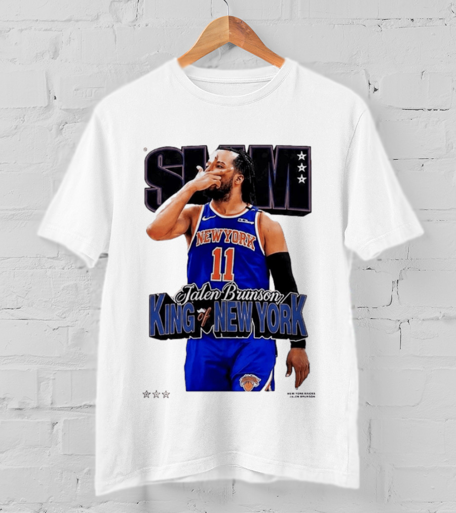 SLAM Magazine Jalen Brunson King Of New York Basketball 11 T-Shirt