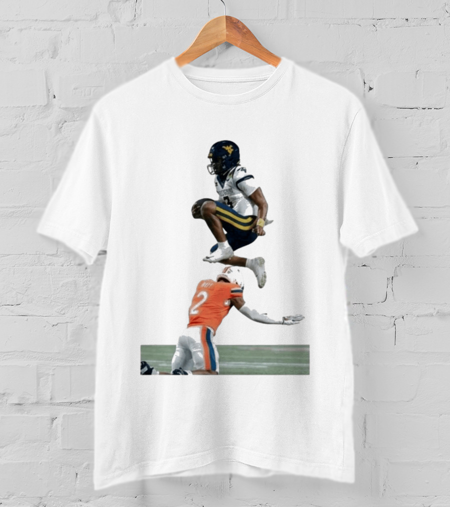 Michael Hawkins Jr Donavon Platt Football Leap Duke's Mayo T-Shirt