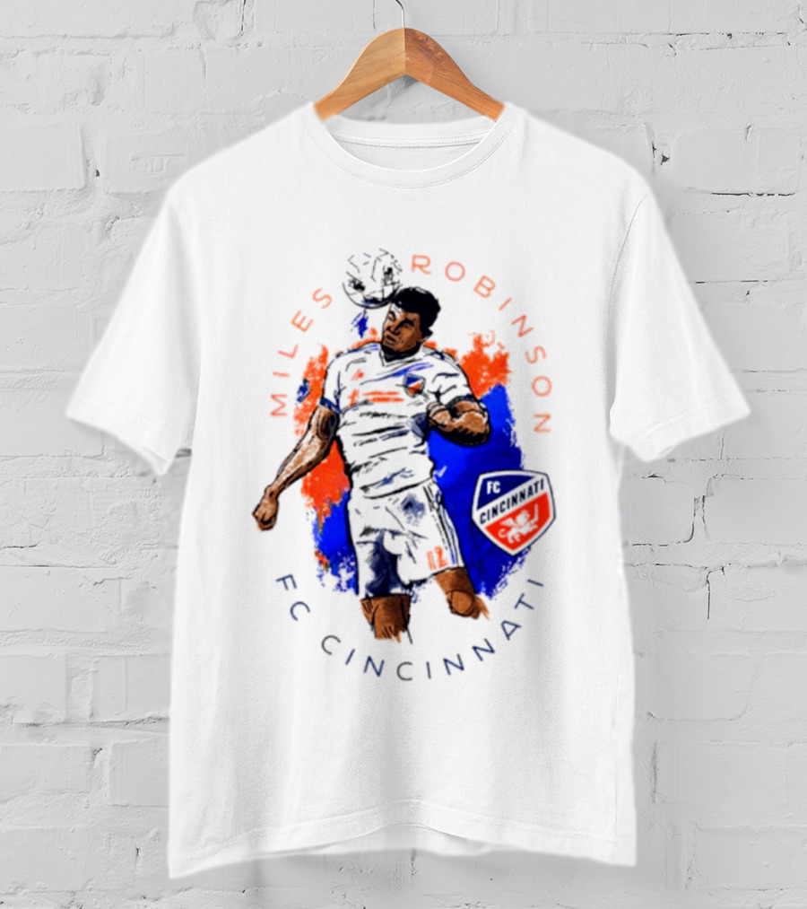 Miles Robinson FC Cincinnati Player Make Your Mark T-Shirt