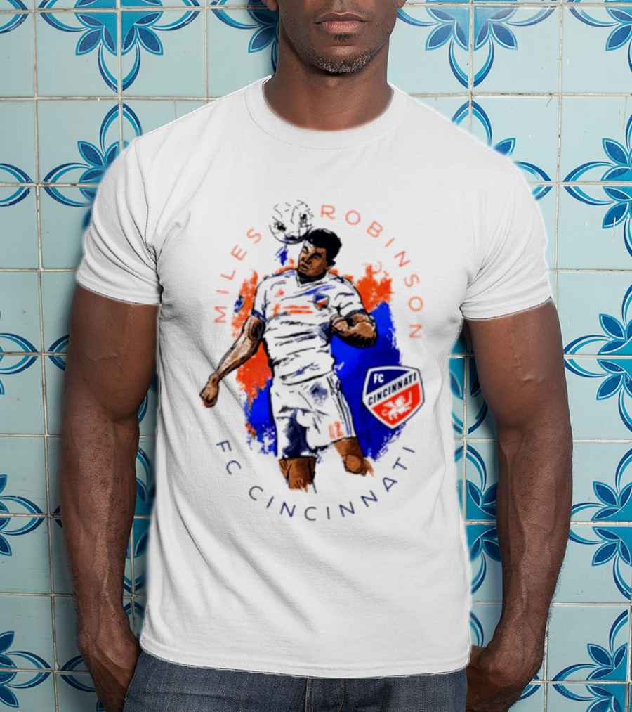 Miles Robinson FC Cincinnati Player Make Your Mark T-Shirt