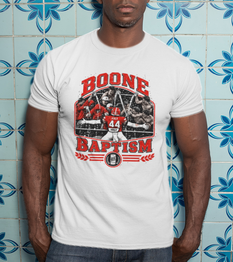 OSU Cowboy Football Boone Baptism Kola 44 T-Shirt
