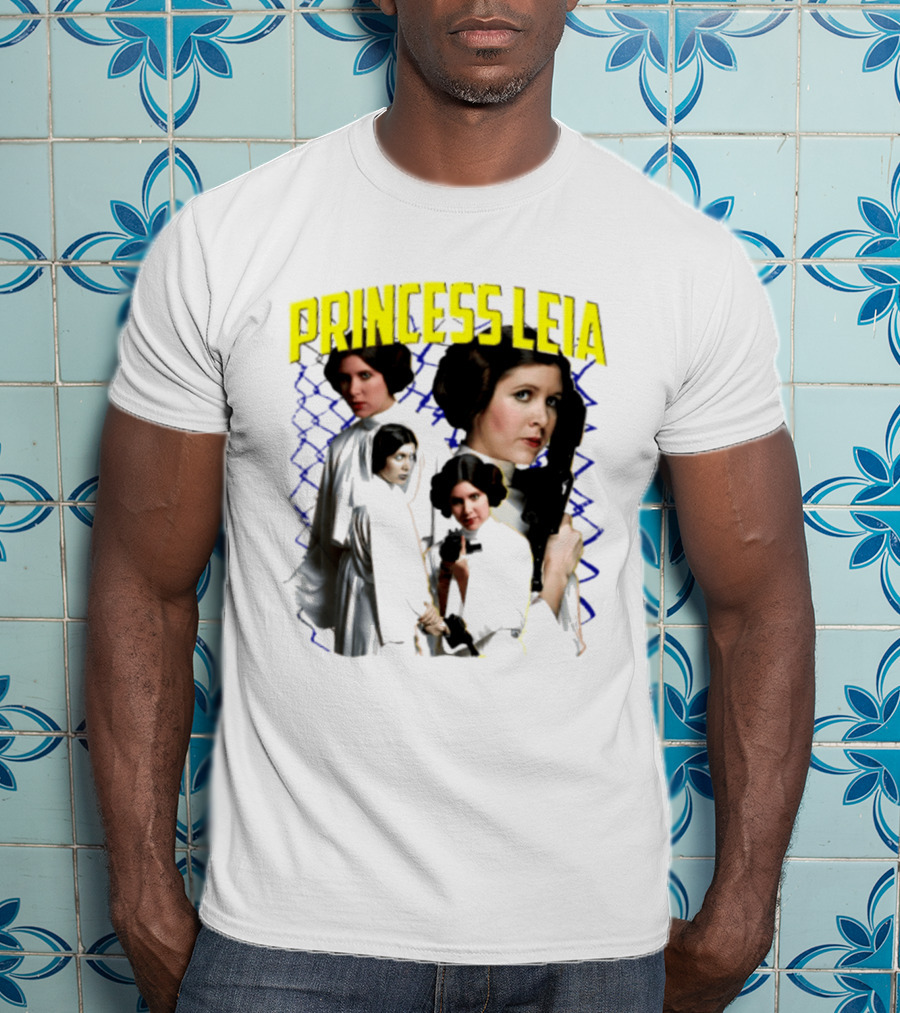 Princess Leia Star Wars Legends Bootleg Retro Fan T-Shirt