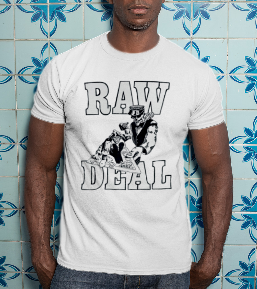 Raw Deal Joker Playing Card Jester T-Shirt
