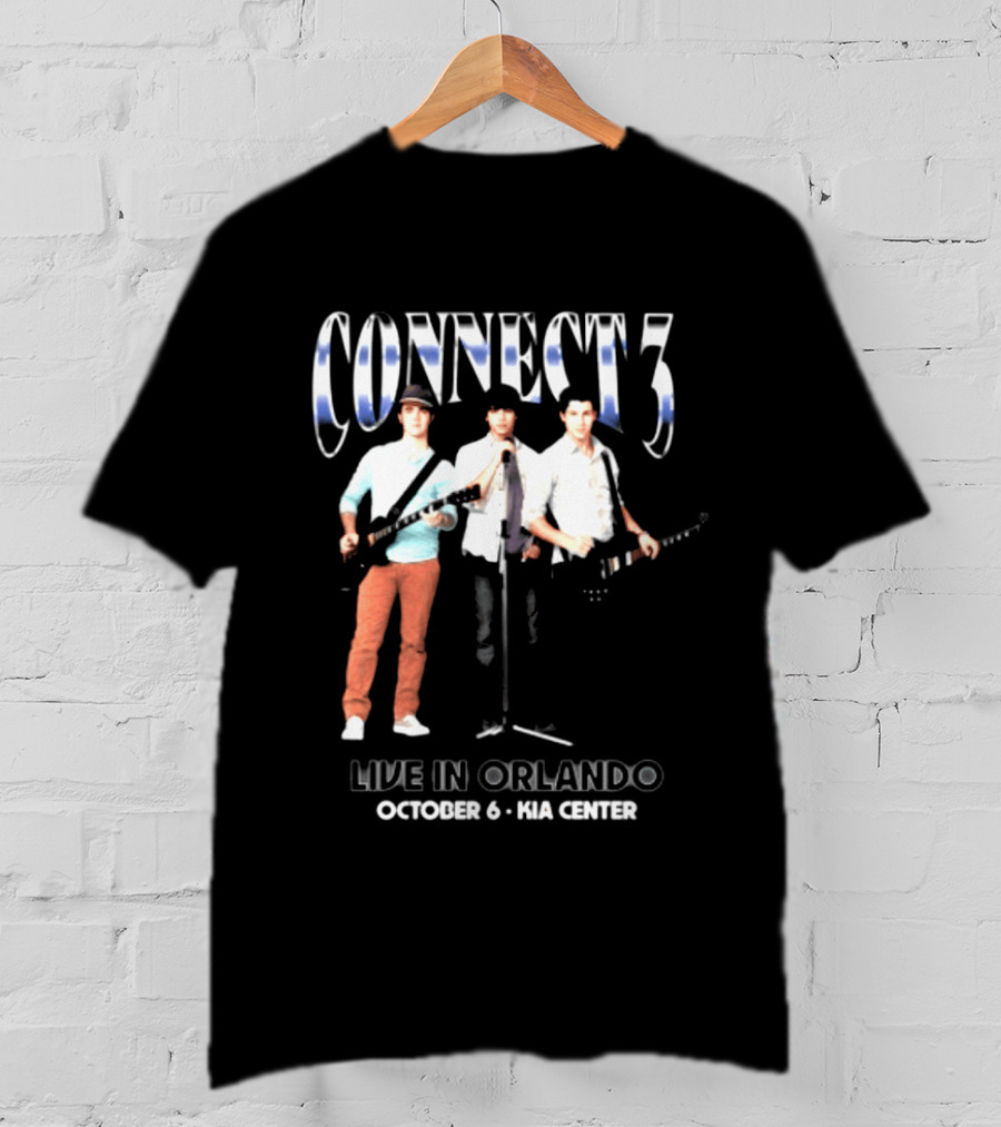 Connect 3 Live In Orlando October 6 Hia Center T-Shirt