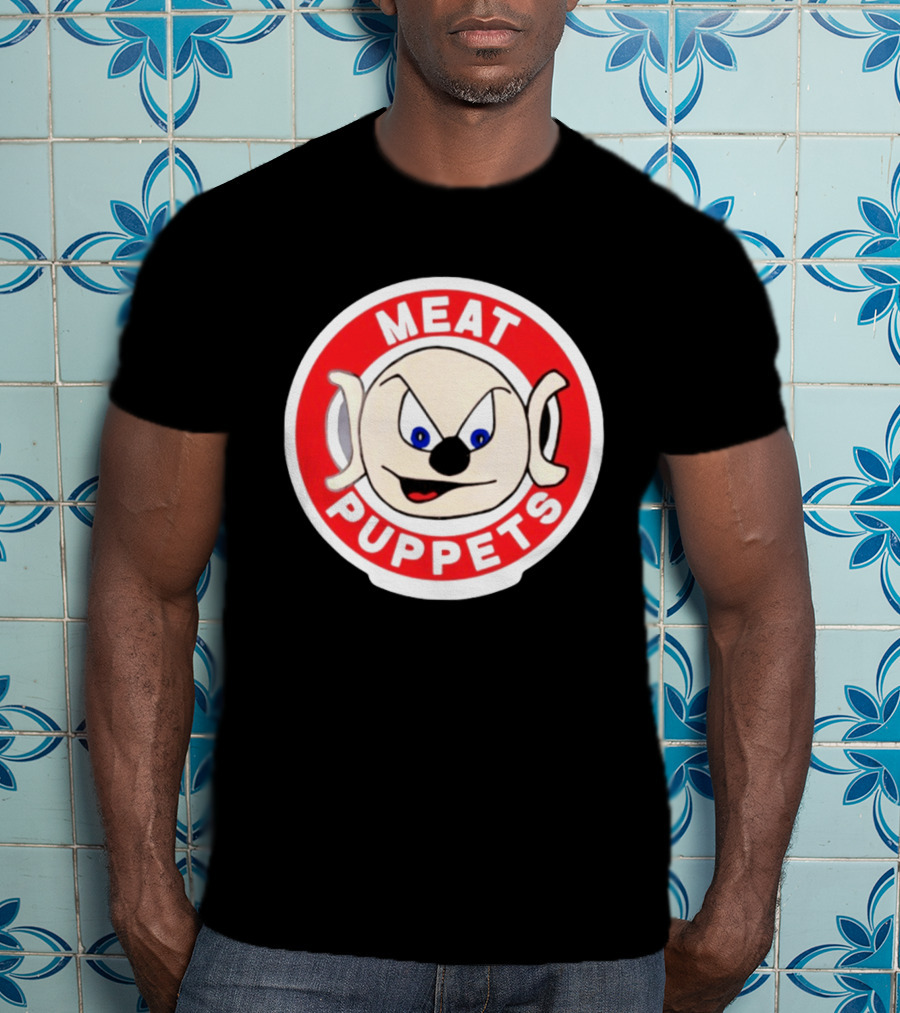 Meat Puppets Alternative Rock Merchandise Iconic Cartoon T-Shirt