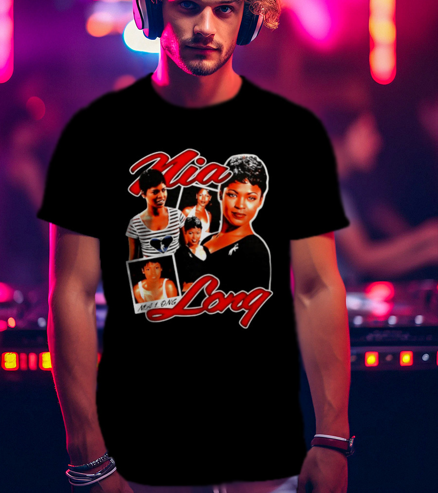 Mia Long Dreamathon Actress 90s Collage T-Shirt