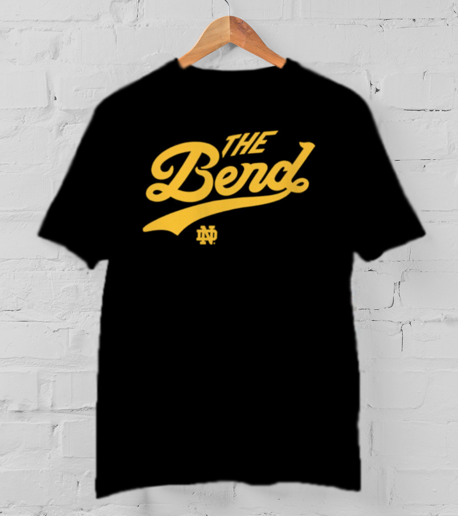 Notre Dame Fighting Irish The Bend Vintage Style Fan T-Shirt