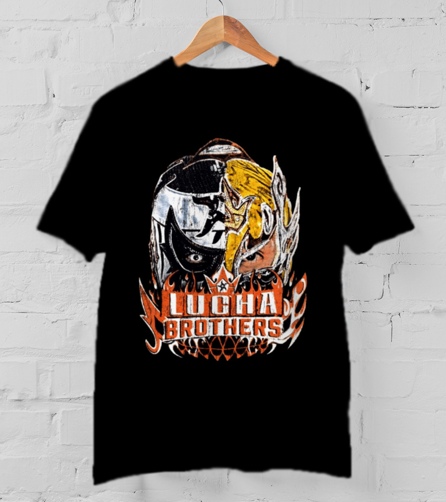 Lucha Brothers Penta Rey Fenix Mask Duo WWE T-Shirt