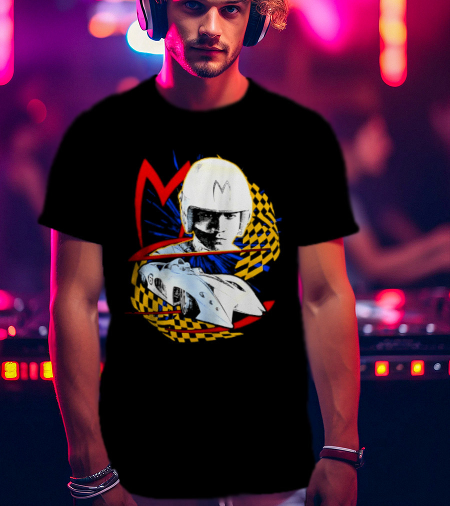 Speed Racer Mach 5 M Iconic Race Car T-Shirt