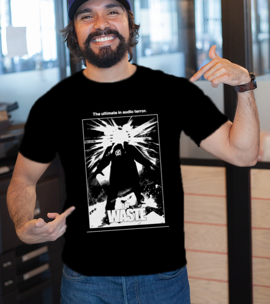 The Ultimate In Audio Terror Lay Waste Explosion Scene T-Shirt