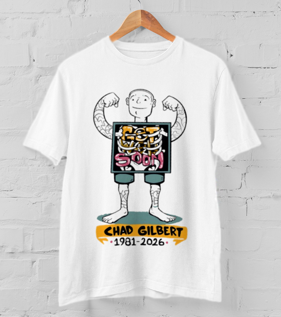 Chad Gilbert Get Well Soon 1981 2026 New Found Glory Tattoo T-Shirt