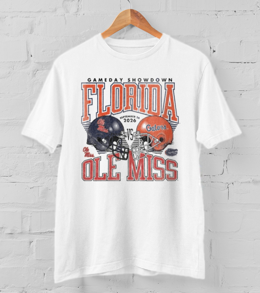 Florida Gameday Showdown Ole Miss September 26 2026 T-Shirt