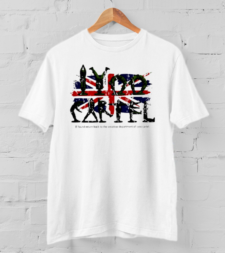 Iyoo Cartel Toy Soldiers Union Jack Flag T-Shirt