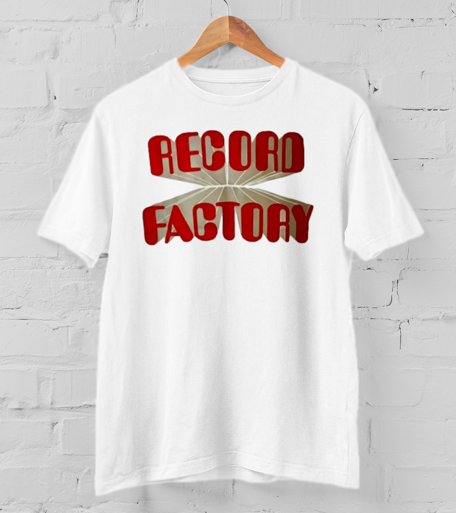 Record Factory Sunnyvale Music Retro Nostalgia T-Shirt