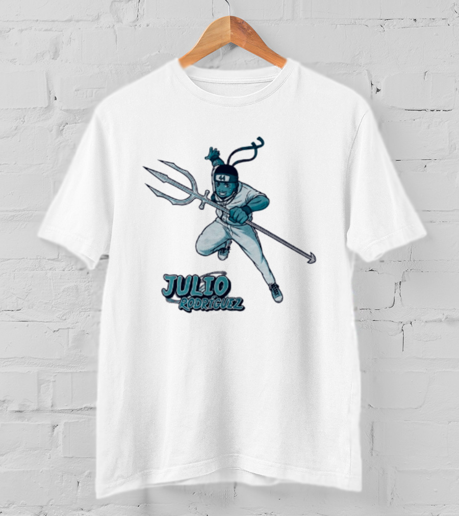 Seattle Mariners Julio Rodríguez Anime Ninja T-Shirt