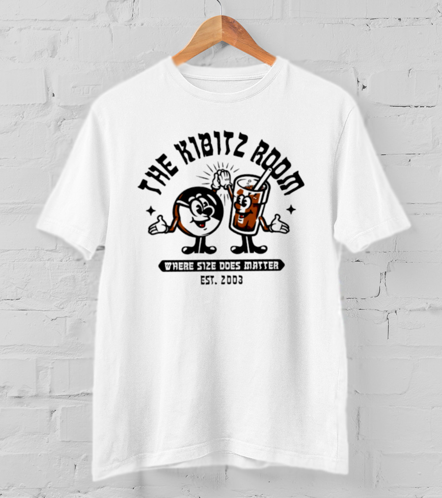 The Kibitz Room Where Size Does Matter Est 2003 T-Shirt