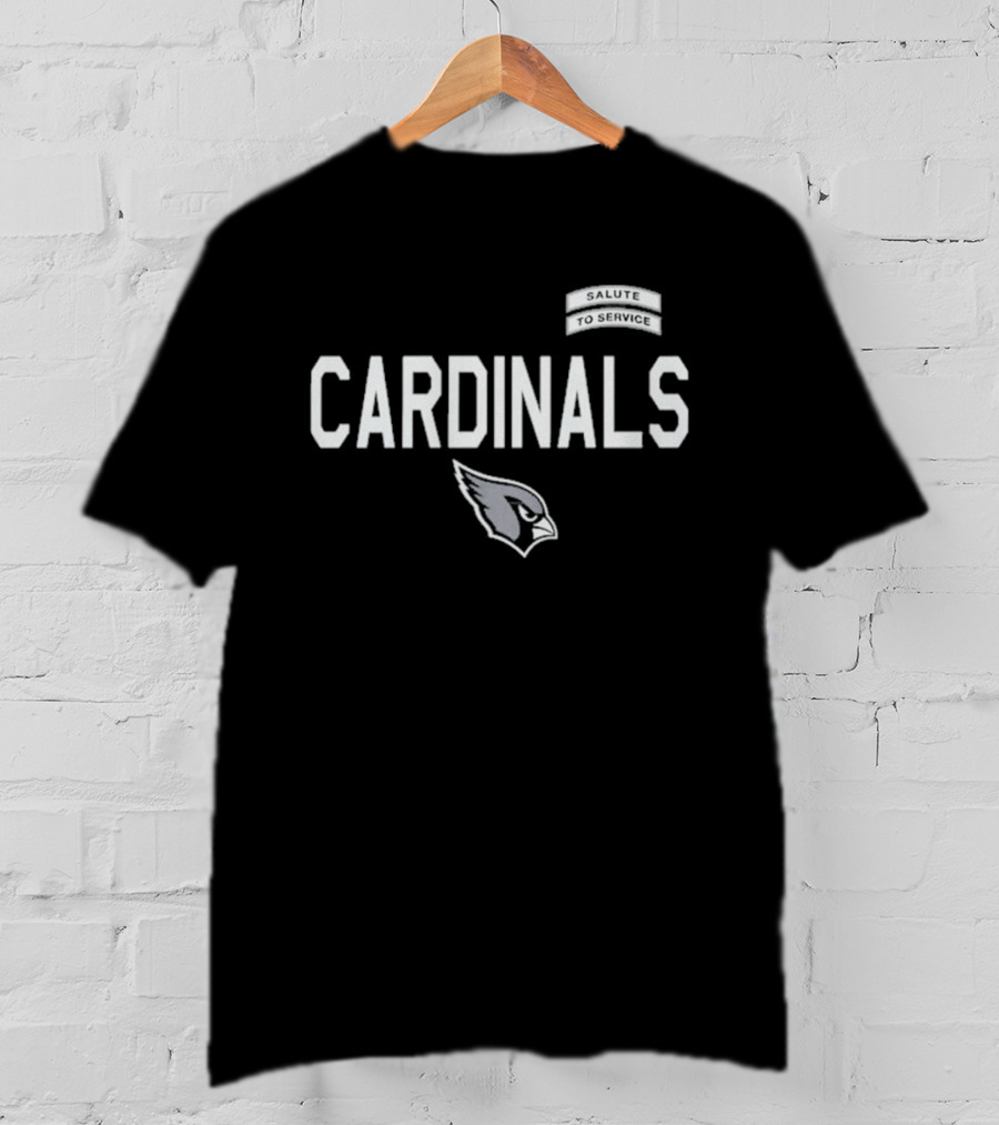 Arizona Cardinals 2026 Salute To Service Veterans Day Honor T-Shirt
