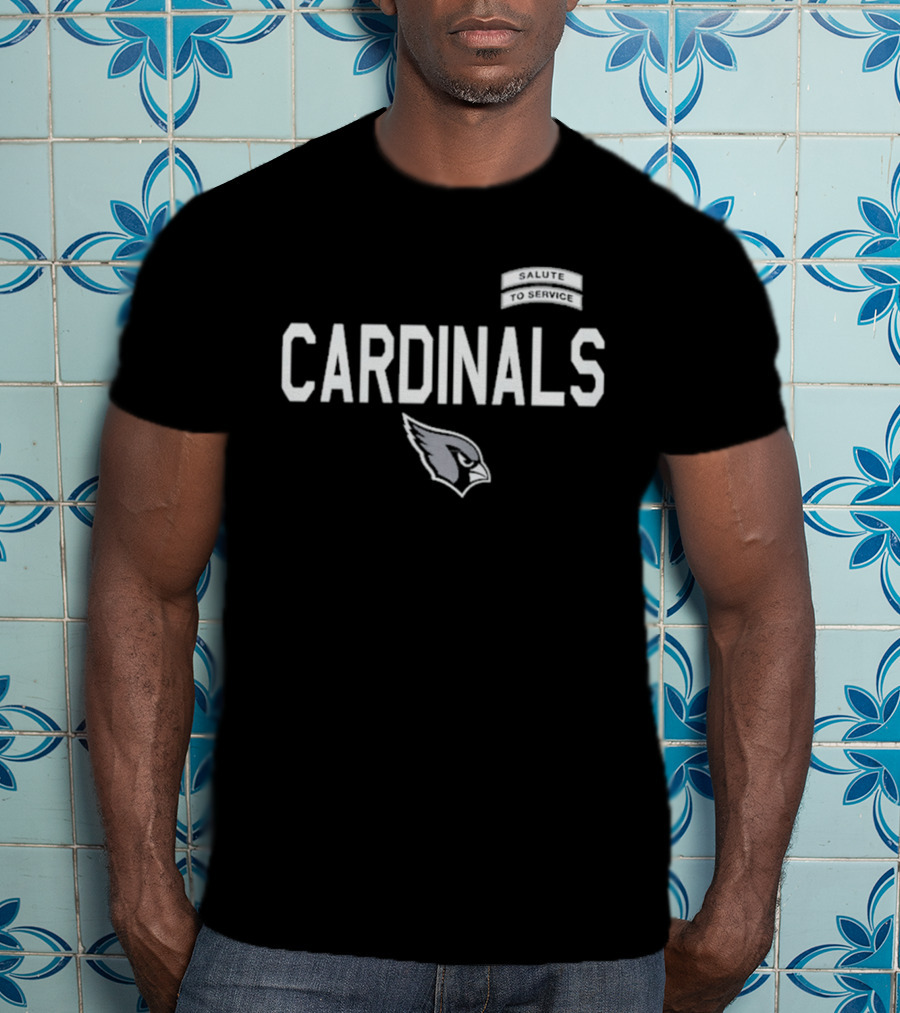 Arizona Cardinals 2026 Salute To Service Veterans Day Honor T-Shirt
