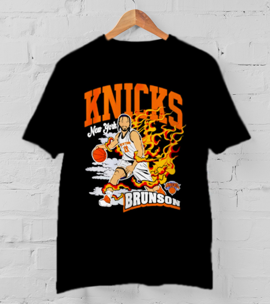 Knicks Jalen Brunson Fired Up New York Knicks T-Shirt