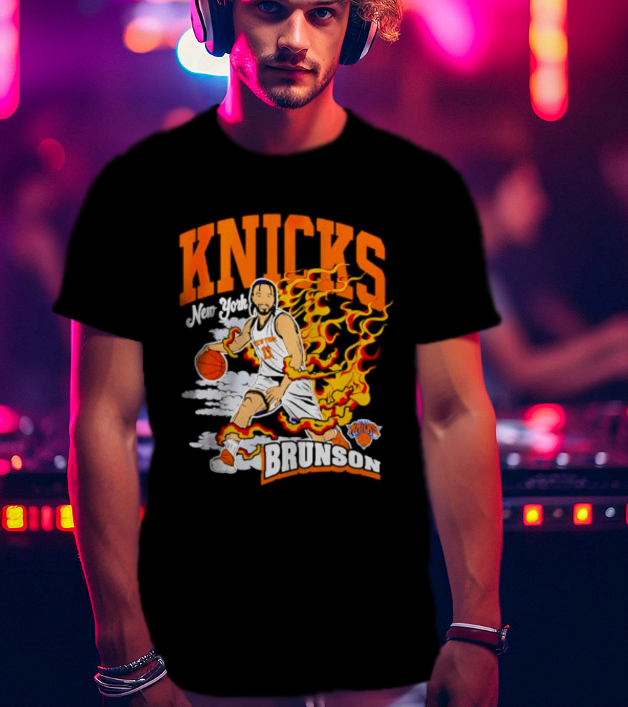 Knicks Jalen Brunson Fired Up New York Knicks T-Shirt