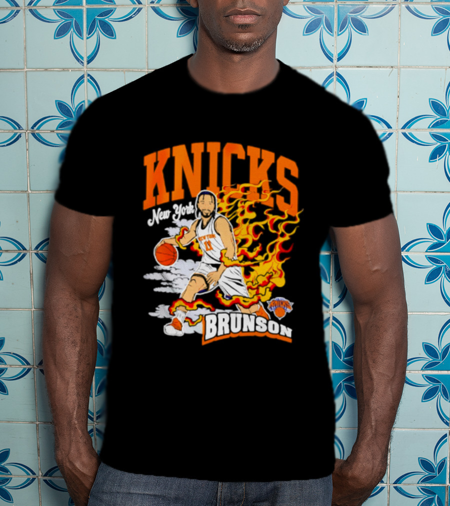 Knicks Jalen Brunson Fired Up New York Knicks T-Shirt