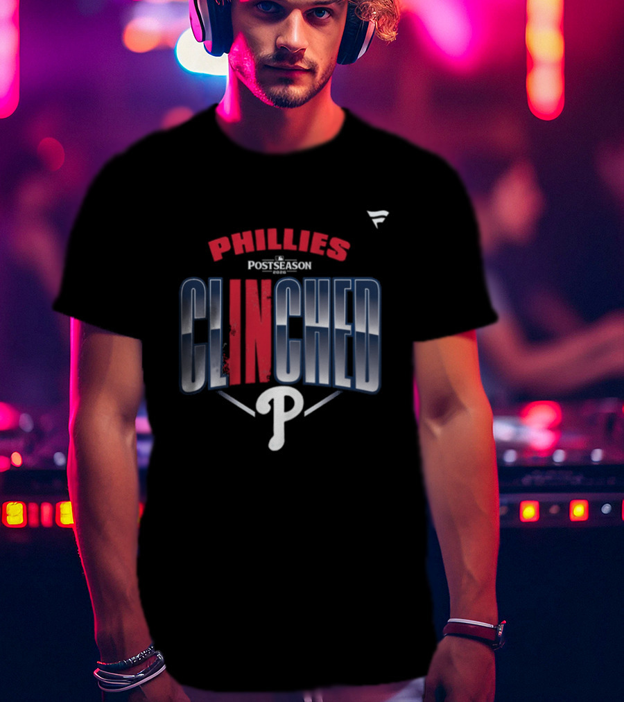 Philadelphia Phillies 2026 Postseason Clinched Locker Room T-Shirt