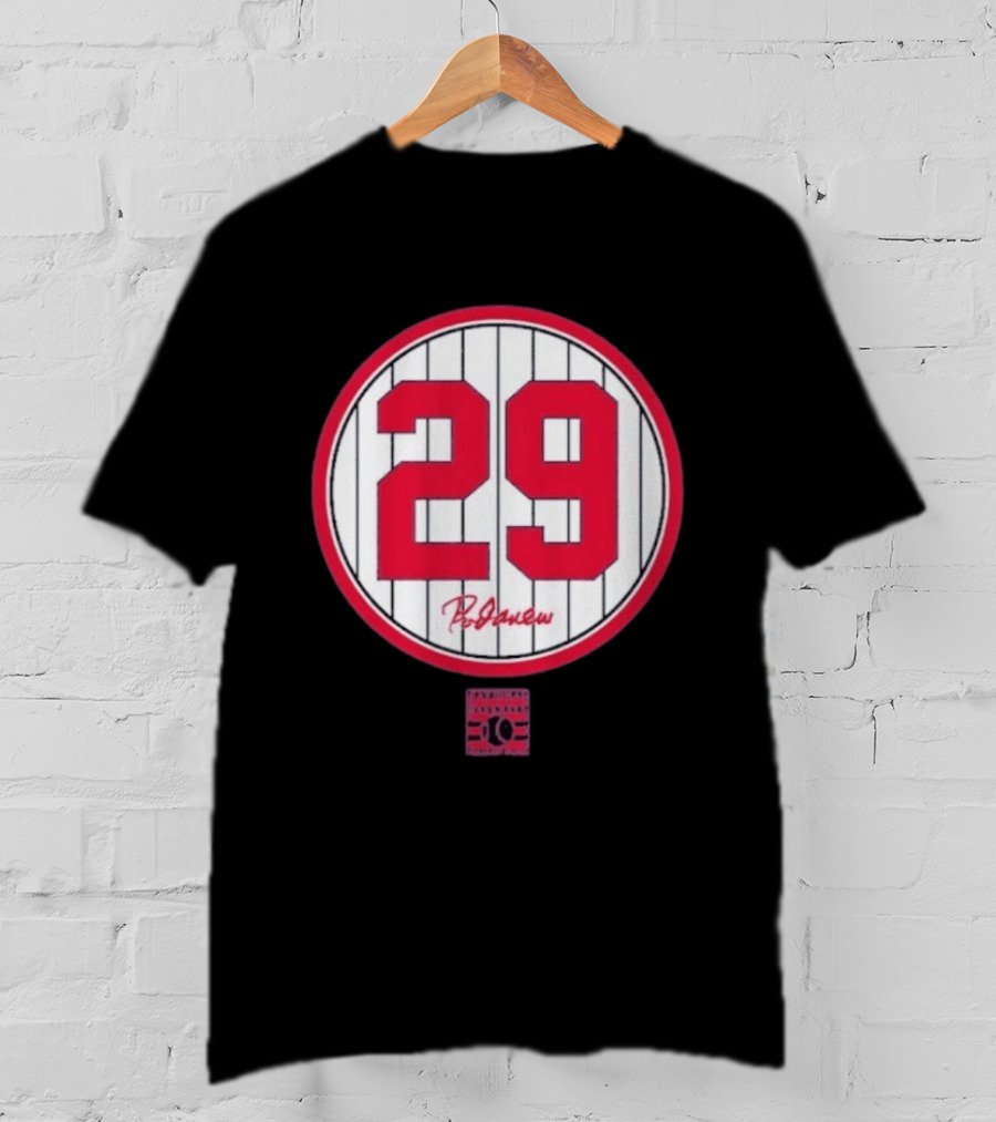 Rod Carew 29 Baseball Hall Of Fame Signature Number T-Shirt