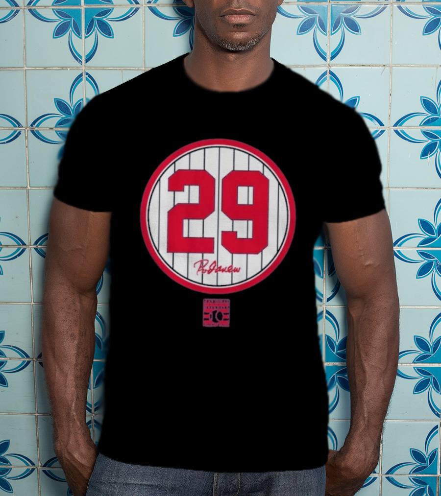 Rod Carew 29 Baseball Hall Of Fame Signature Number T-Shirt