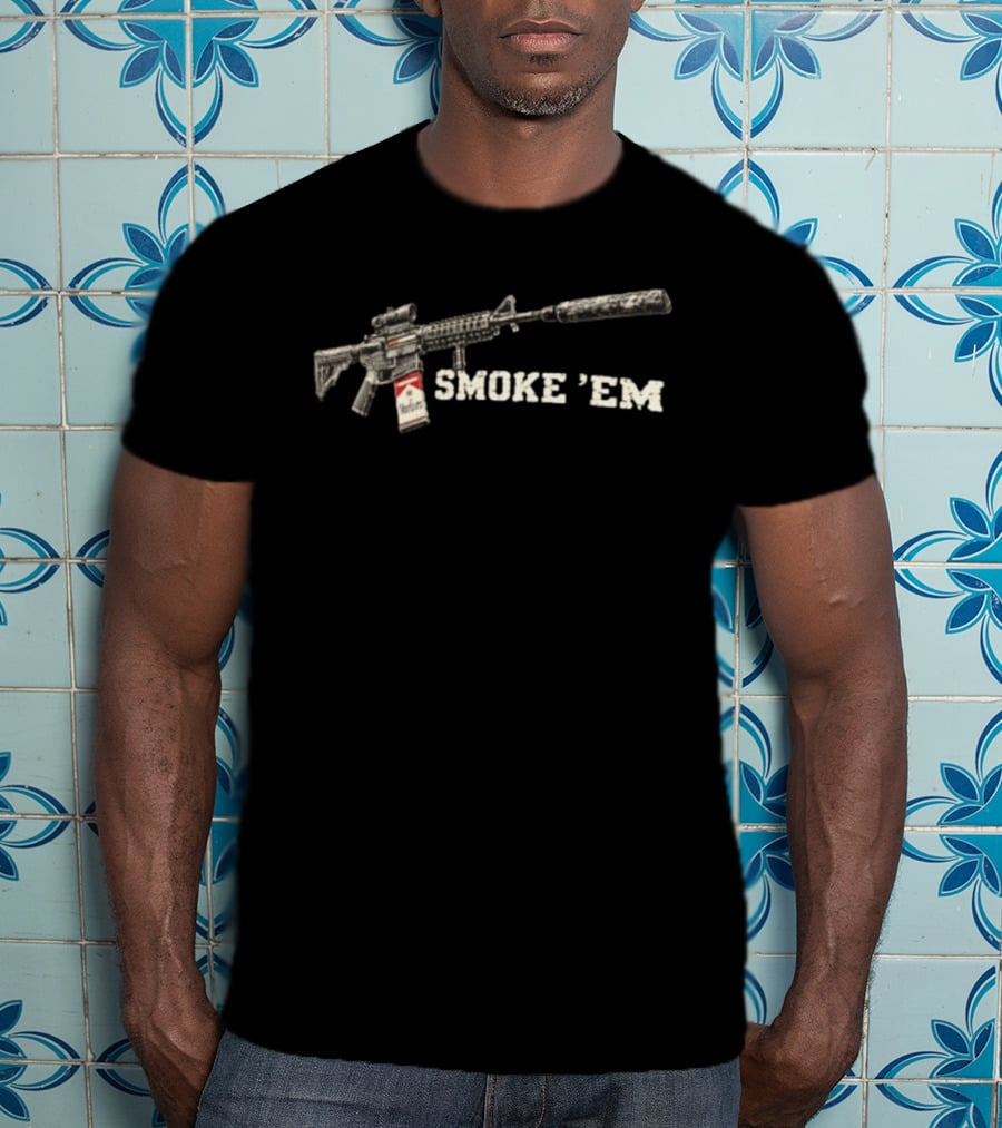 Marlboro Smoke 'em Rifle Pack T-Shirt