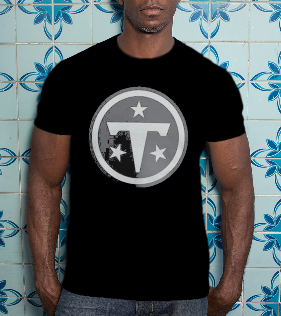 Tennessee Titans 2026 Salute To Service Logo With Stars T-Shirt