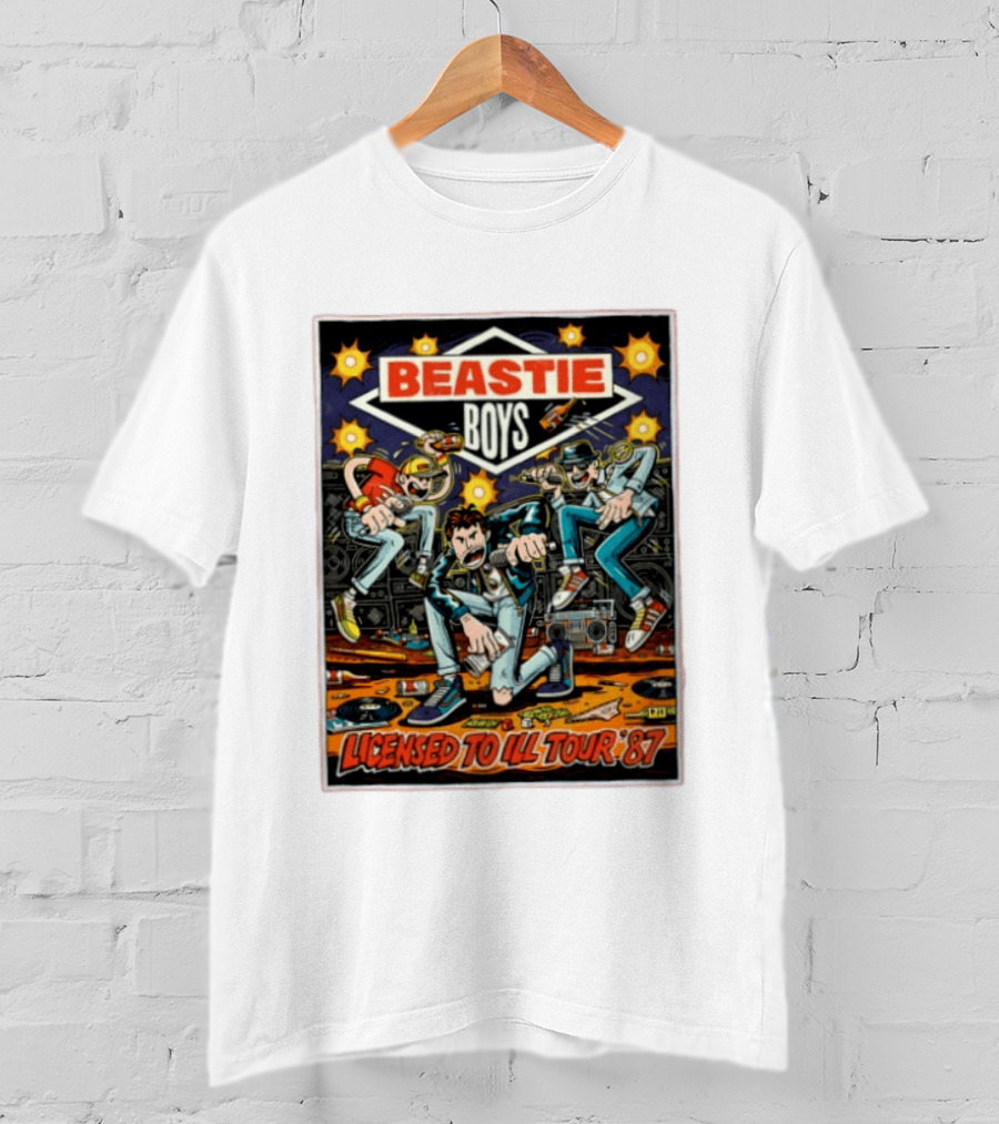 Beastie Boys Licensed To Ill Tour ’87 T-Shirt