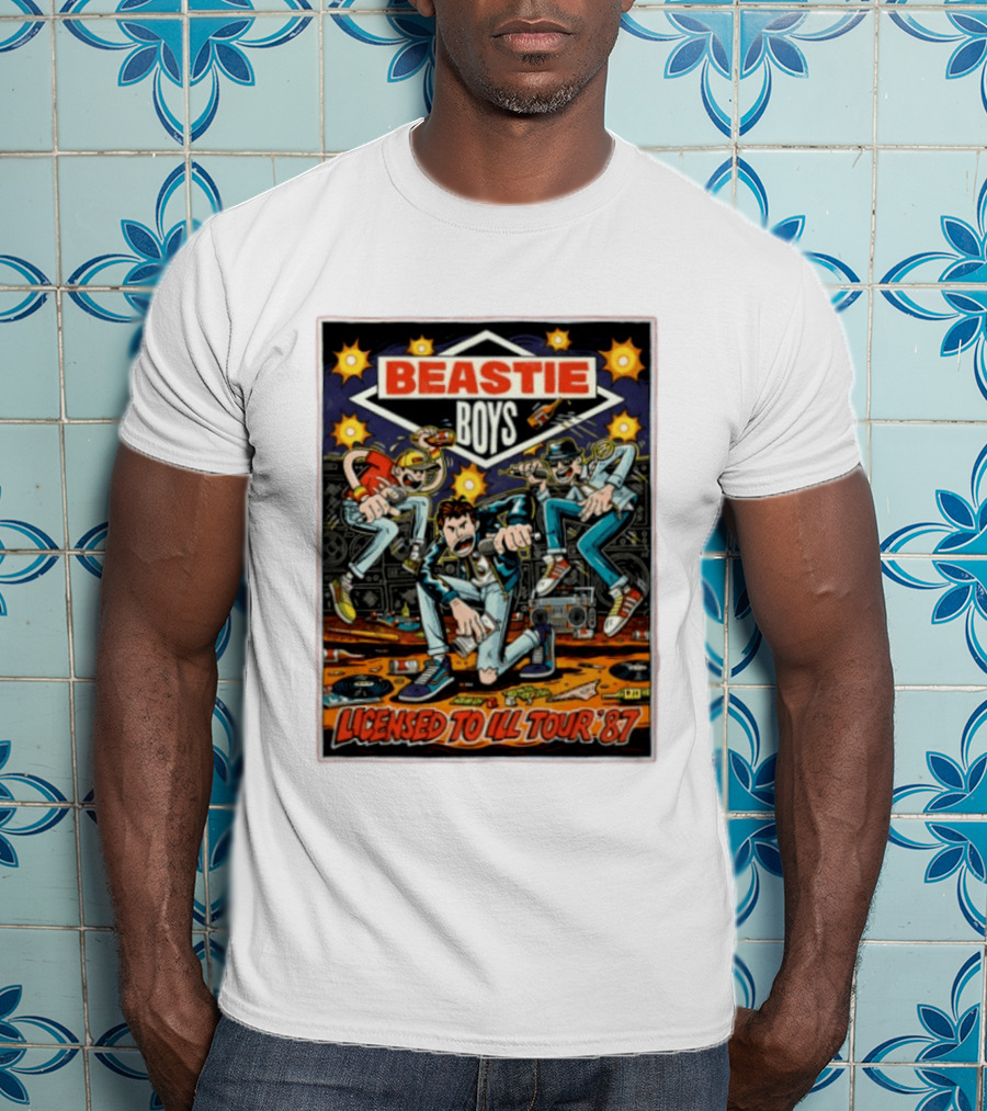 Beastie Boys Licensed To Ill Tour ’87 T-Shirt