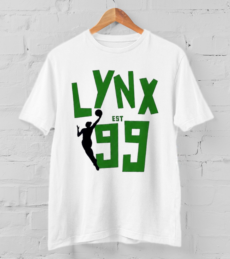 Lynx EST 99 Green Basketball T-Shirt