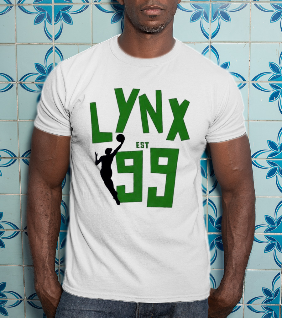 Lynx EST 99 Green Basketball T-Shirt
