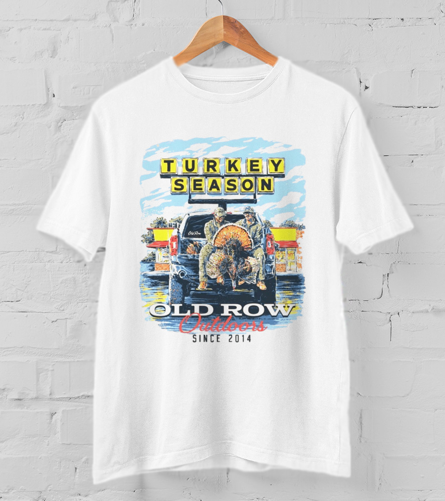 Turkey Season Old Row Outdoors Since 2014 T-Shirt