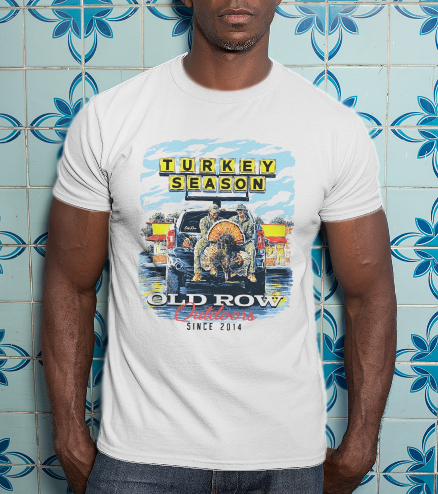 Turkey Season Old Row Outdoors Since 2014 T-Shirt