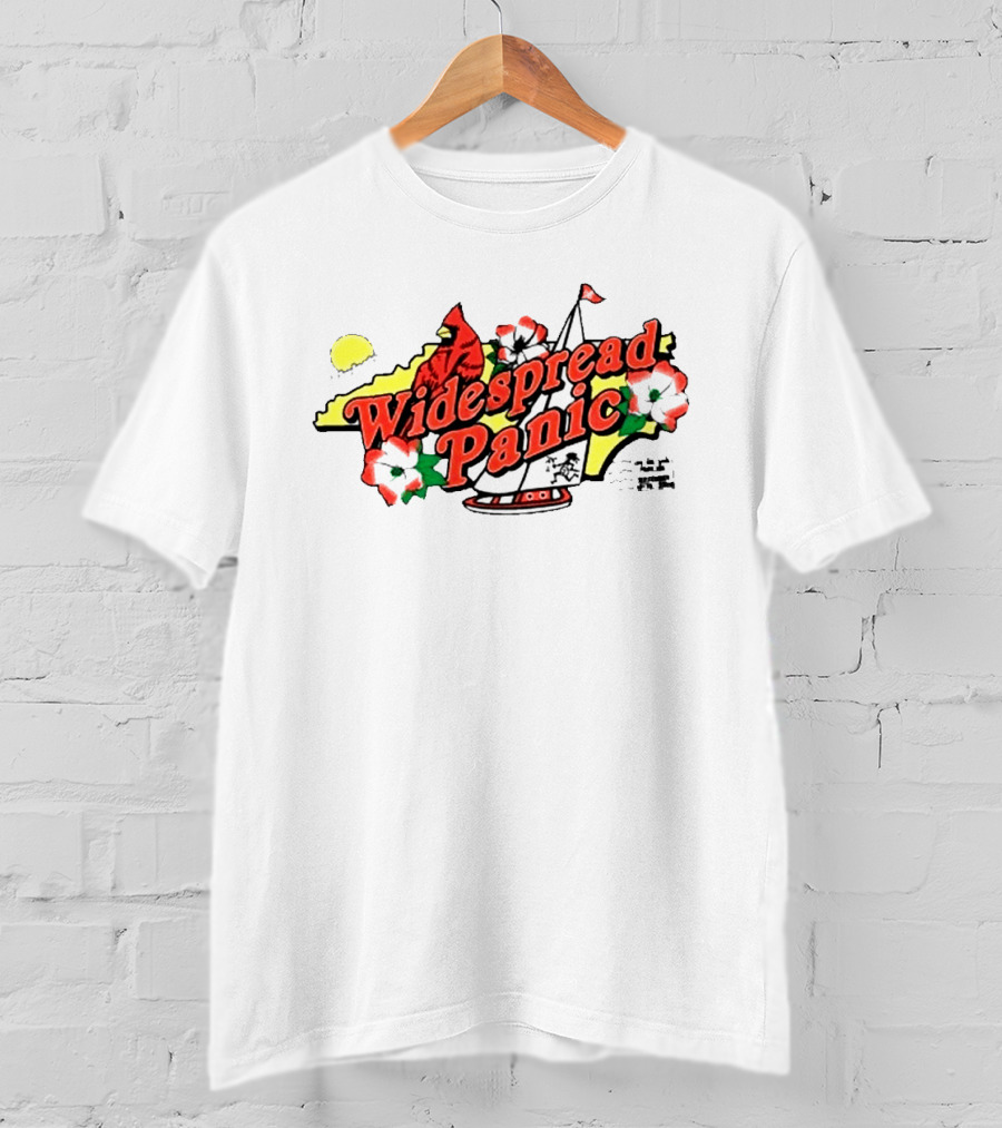 Widespread Panic North Carolina 2026 Live Oak Bank Pavilion Event September 18 19 Wilmington 2026 T-Shirt