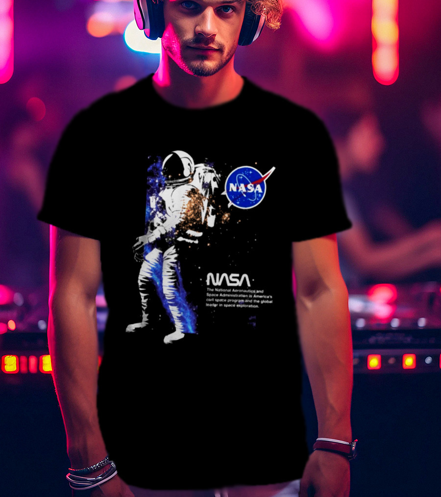 Alpha Industries NASA Astronaut Essential Space Exploration T-Shirt