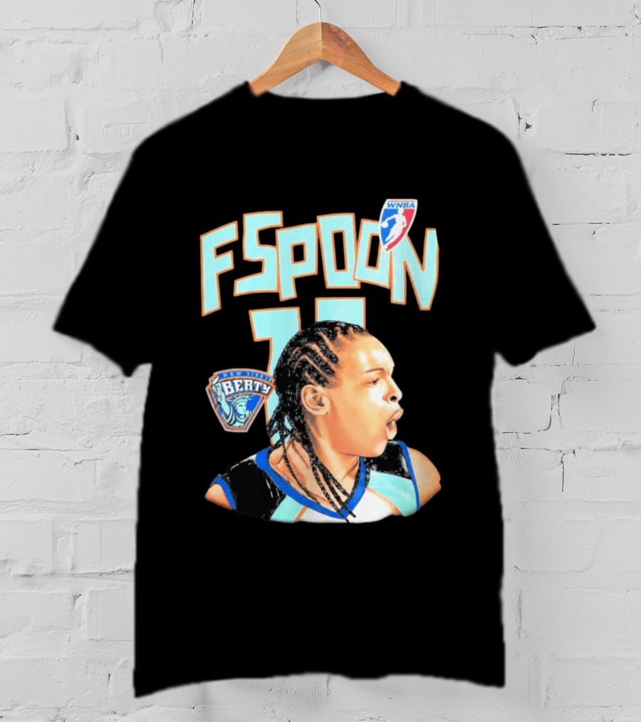 WNBA New York Liberty F Spoon 11 Iconic Player T-Shirt