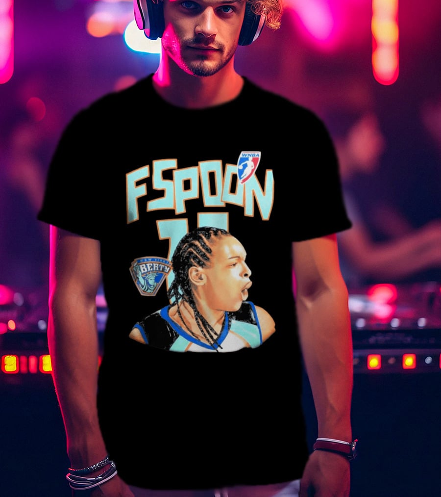 WNBA New York Liberty F Spoon 11 Iconic Player T-Shirt