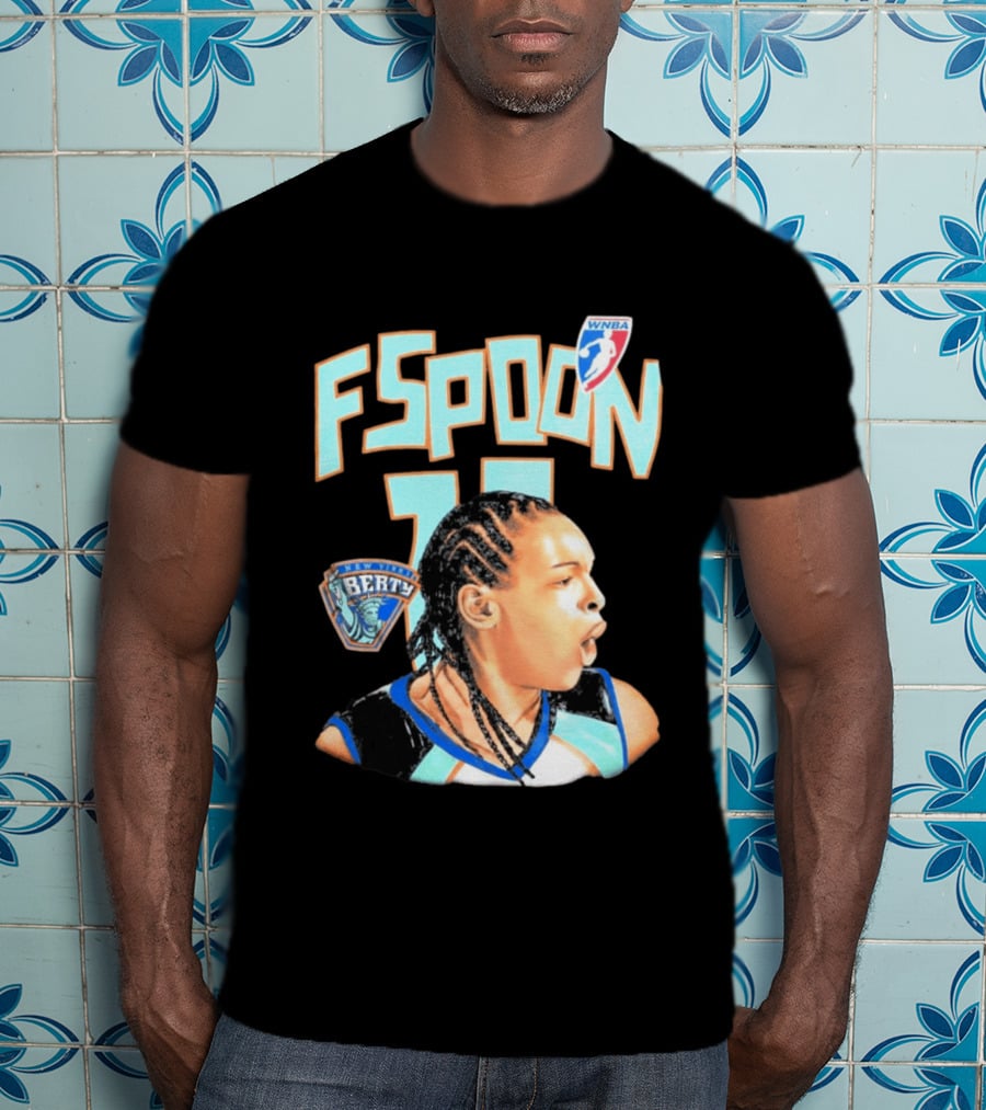 WNBA New York Liberty F Spoon 11 Iconic Player T-Shirt
