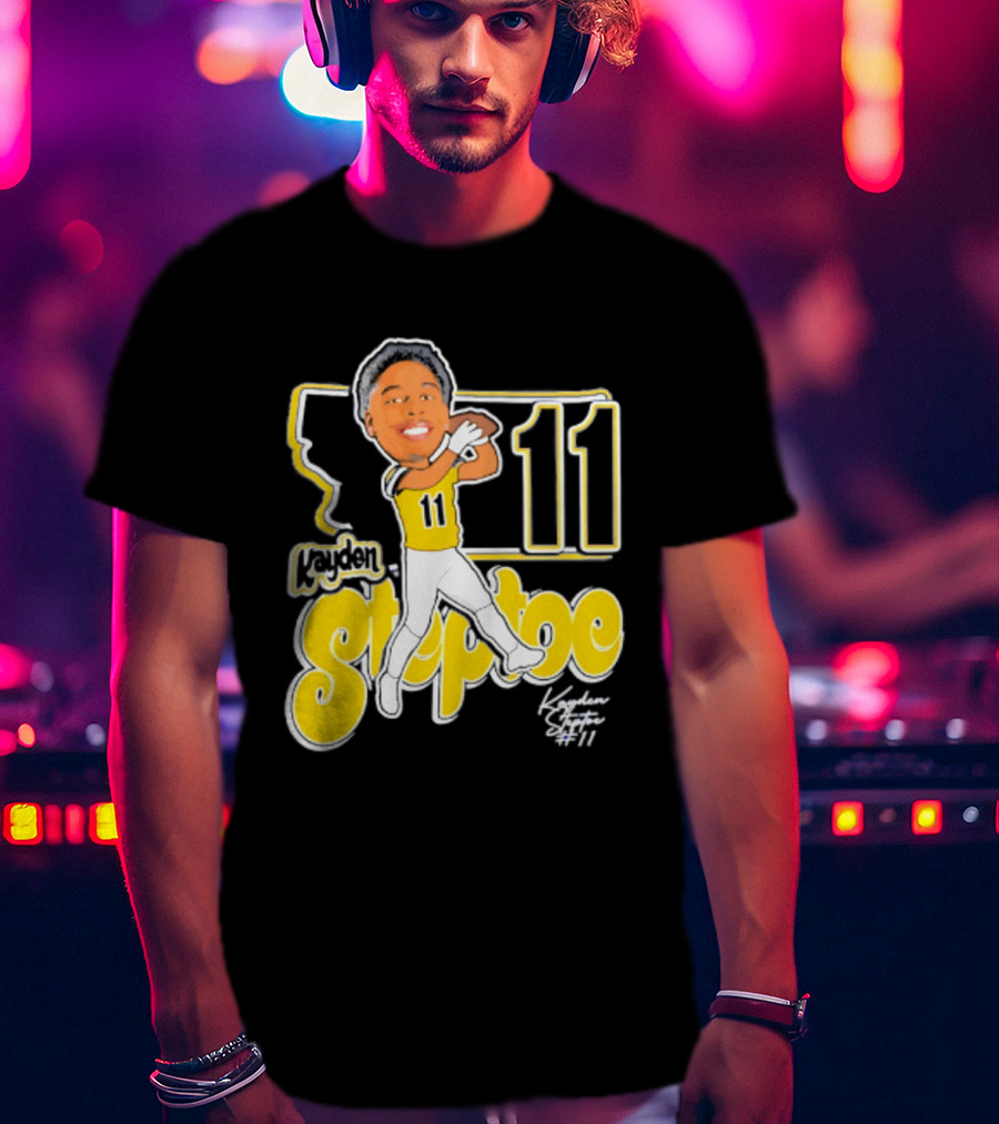 Montana State Bobcats Kayden Steptoe 11 Caricature 2026 T-Shirt