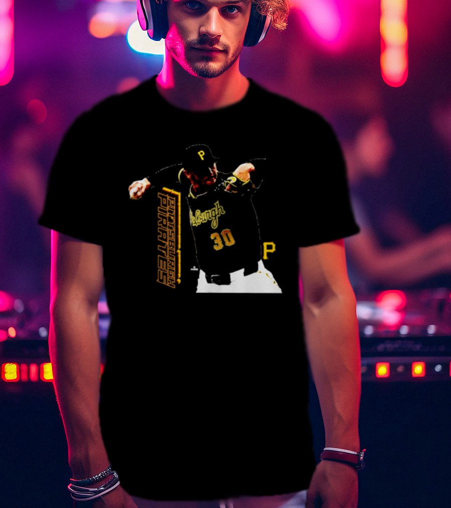 Paul Skenes Pittsburgh Pirates 30 MLB Pitcher Swing T-Shirt