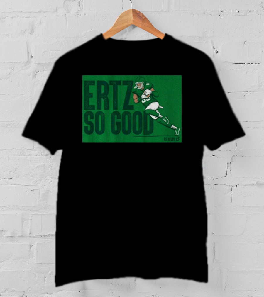 Ertz So Good NFLPA Football Philadelphia Green 86 T-Shirt