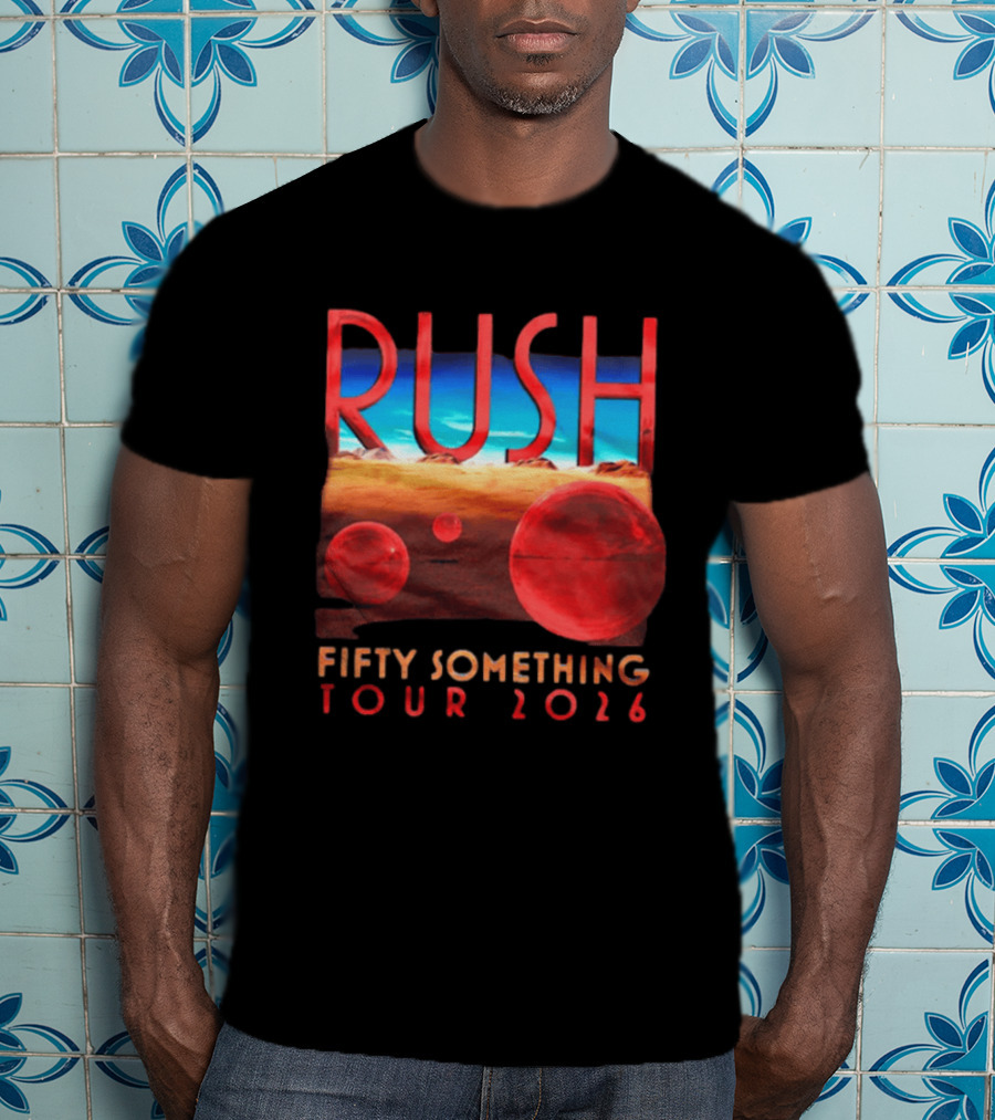Rush Fifty Something Tour 2026 Spheres T-Shirt