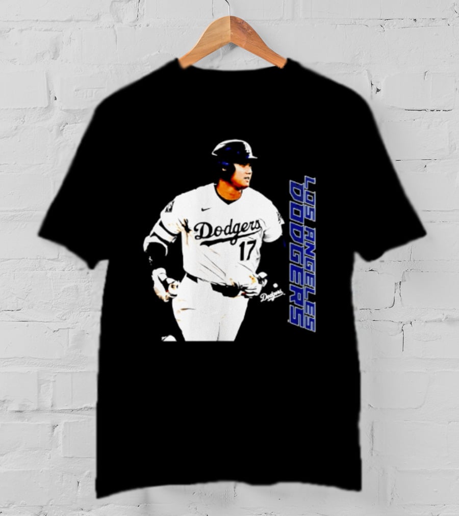 Shohei Ohtani Los Angeles Dodgers MLB Swing 17 T-Shirt