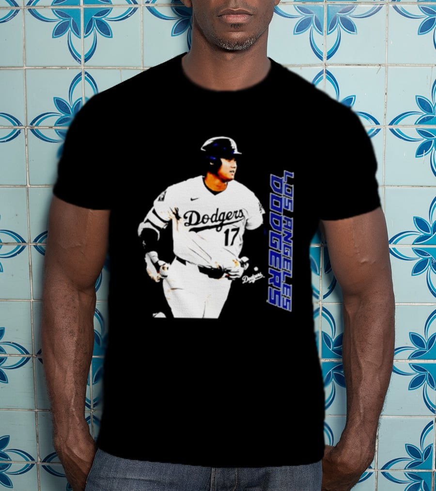 Shohei Ohtani Los Angeles Dodgers MLB Swing 17 T-Shirt