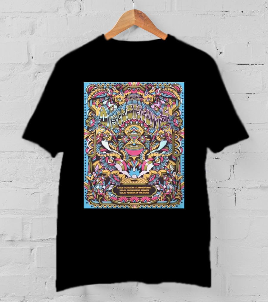 The Disco Biscuits At The Sylvee Madison WI Three Night Event September 26 2026 T-Shirt
