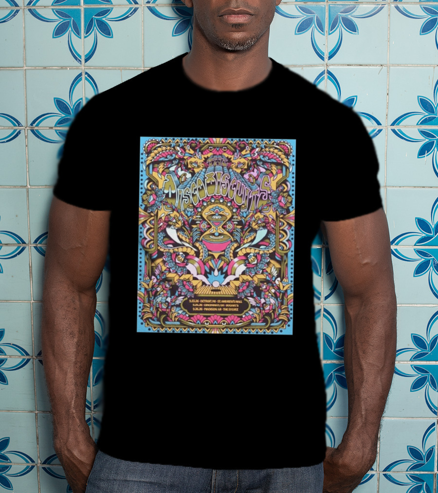 The Disco Biscuits At The Sylvee Madison WI Three Night Event September 26 2026 T-Shirt